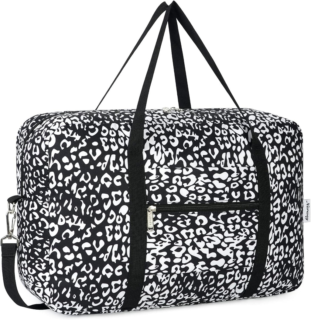 For Spirit Airlines Personal Item Bag Foldable Travel Duffel Bag Tote Carry on Luggage Duffle Overnight for Women and Men