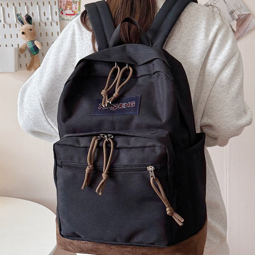 2026 New Style Backpack, Casual Men And Women, Middle School Student Travel Computer Backpack, Fashion Trendy Student School Bag