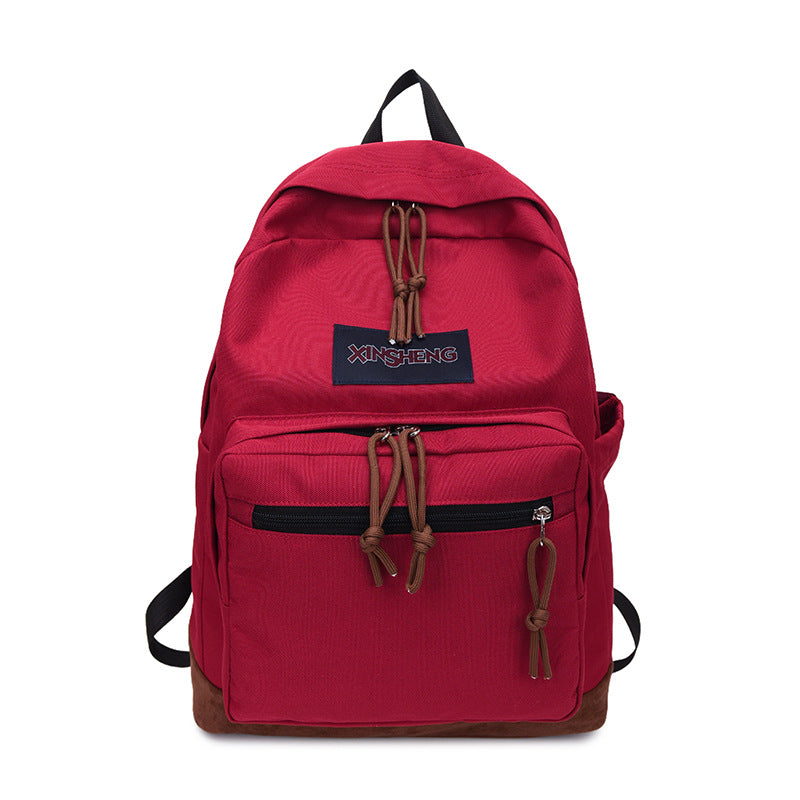 2026 New Style Backpack, Casual Men And Women, Middle School Student Travel Computer Backpack, Fashion Trendy Student School Bag
