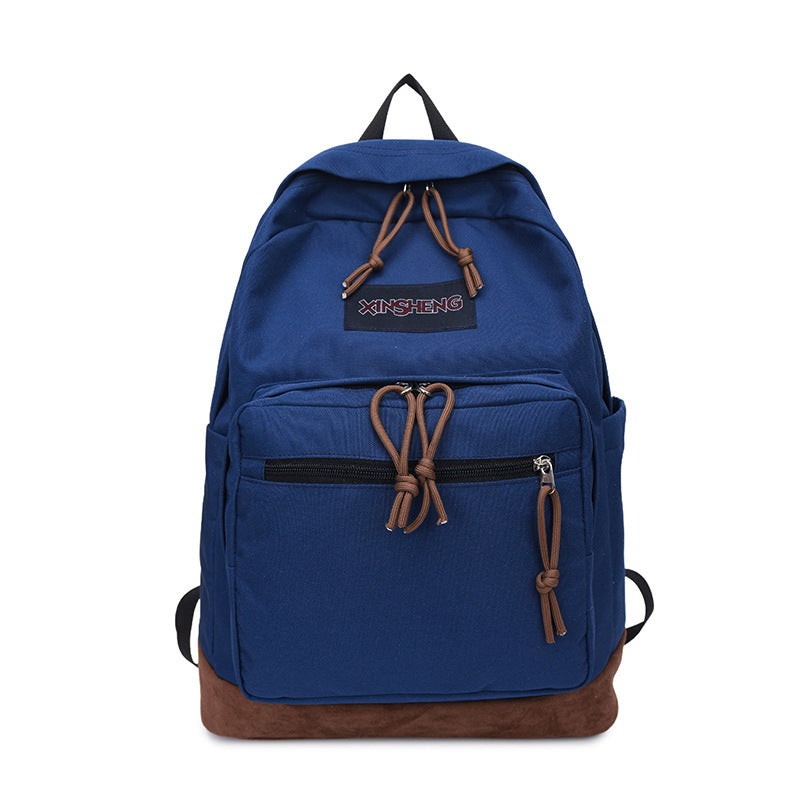 2026 New Style Backpack, Casual Men And Women, Middle School Student Travel Computer Backpack, Fashion Trendy Student School Bag