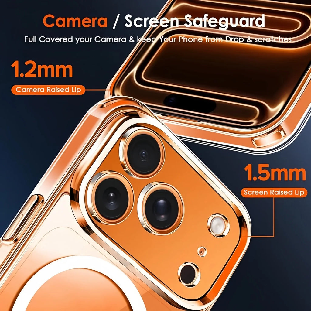 Clear MagSafe Compatible Case for iPhone 17 Series