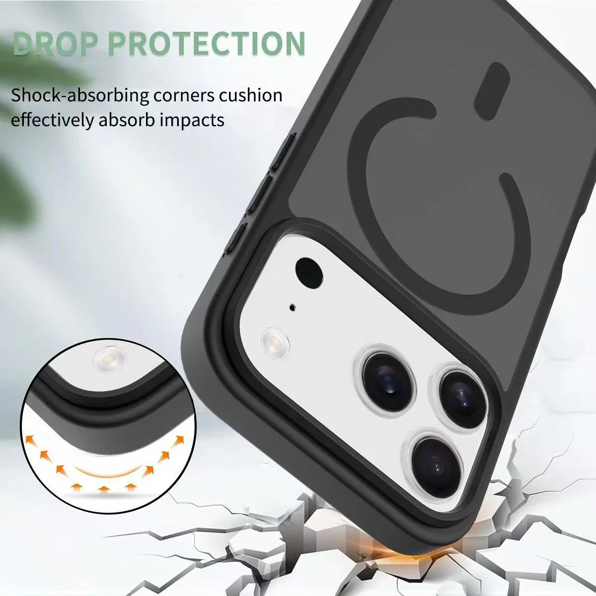 Frosted MagSafe Case for iPhone 17 Series