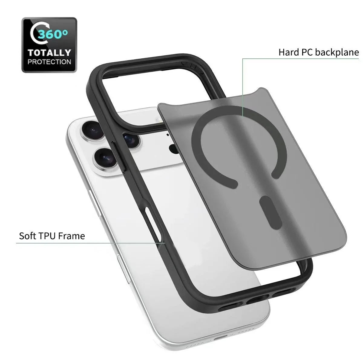 Frosted MagSafe Case for iPhone 17 Series