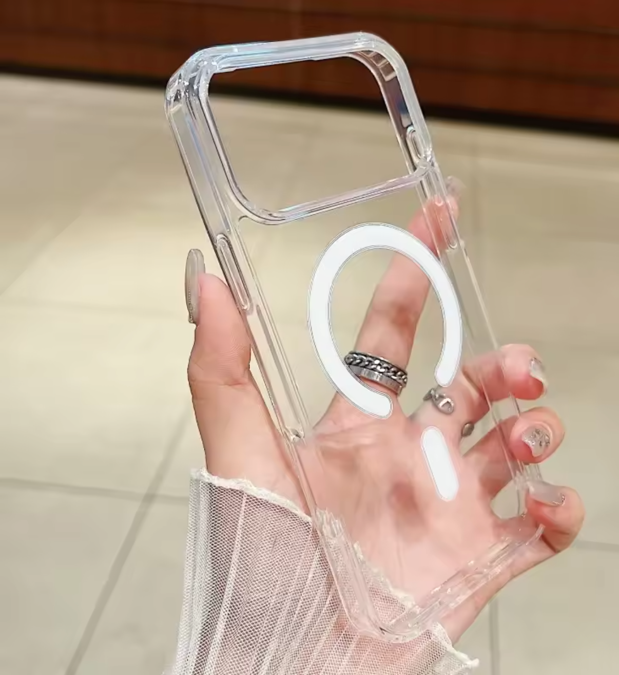 Clear MagSafe Compatible Case for iPhone 17 Series