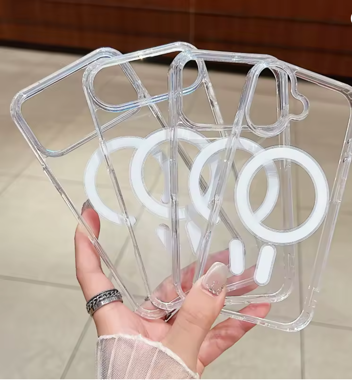 Clear MagSafe Compatible Case for iPhone 17 Series