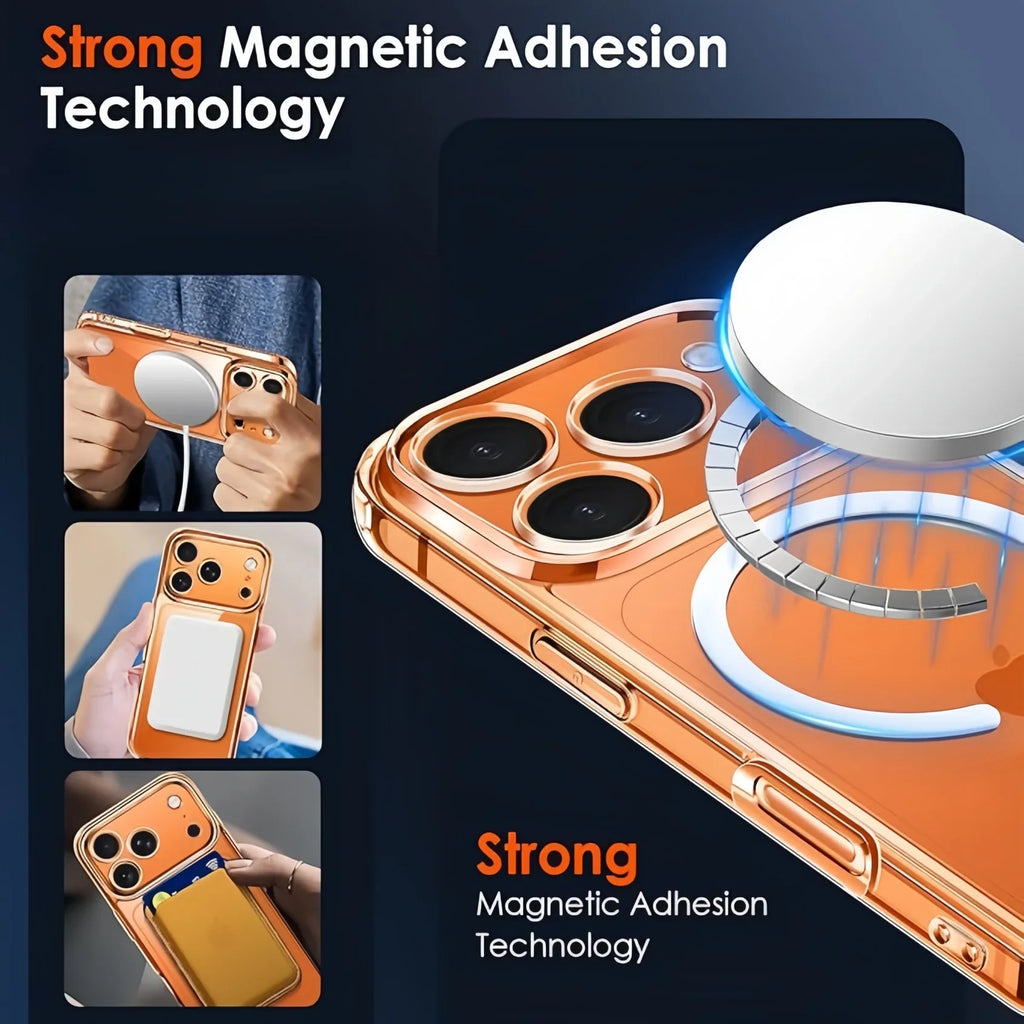 Clear MagSafe Compatible Case for iPhone 17 Series