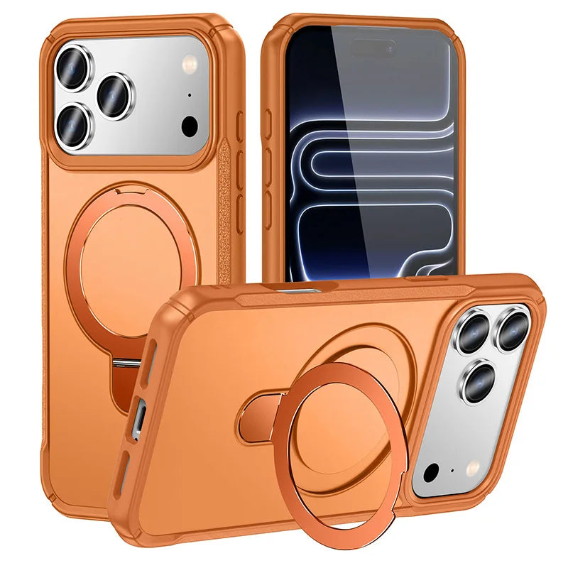 iPhone 17 MagSafe Case with Ring Holder & Kickstand