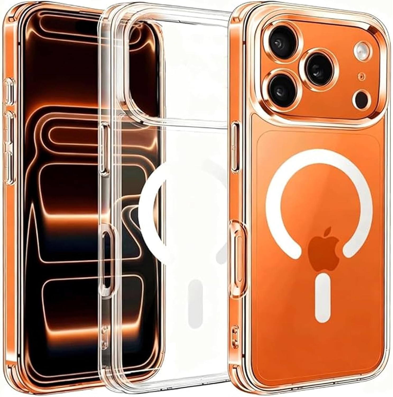 Clear MagSafe Compatible Case for iPhone 17 Series